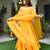  Yellow Chikankari Plus Size Fully Embroidered Anarkali With Pant and Dupatta