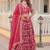 Pink Embroidered Dola Silk Jacquard indian wedding lehenga choli