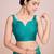 Embellished rama green color  bollywood georgette saree with unstiched blouse