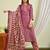 Cotton kurti with pant and matching dupatta sets