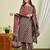 Cotton kurti with pant and matching dupatta sets