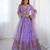 purple Wedding Lehenga Choli for Women