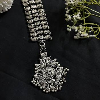 Silver Plated Designer Mangtika 2