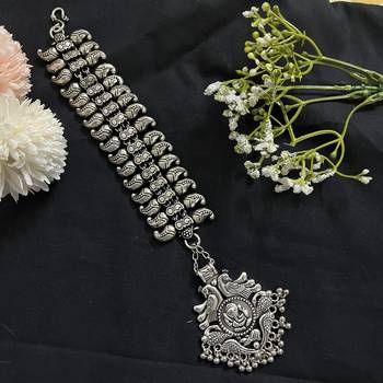 Silver Plated Designer Mangtika 3
