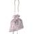 Roselia Mirror Embellished Potli Bag – Blush Pink Elegance (9 x 8.5 in)