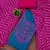 Women's blue embroidered dress material