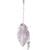 Lilac Frost Mirror Embellished Potli Bag – Lavender Luxe (9 x 8.5 in)