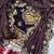 Coffee Zari Embroidered Copper Gold Weave Silk blend Saree