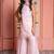 Pink embroidered chanderi sharara 
