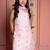 Pink embroidered chanderi sharara 