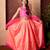 Pink plain silk lehenga 