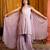 Purple embroidered chanderi sharara