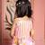 Pink printed linen co ord set