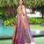 Women's stunning pink soft silk kanjeevaram full zari work saree with blouse piece