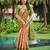 Women's stunning red soft silk kanjeevaram full zari work saree with blouse piece