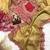 Chiku sequin Embroidered Gold Tissue silk blend Saree