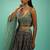 Charming Green Chinon Digital Print Designer Party Wear Lehenga Choli