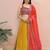 Majestic Yellow Embroidered Traditional Lehenga Choli