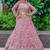 Beautiful Pink Dori Work Soft Net Ceremony Wear Lehenga Choli