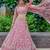 Beautiful Pink Dori Work Soft Net Ceremony Wear Lehenga Choli