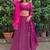 Charming Purple Leheriya Printed Georgette Festival Wear Lehenga Choli