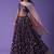 Precious Purple Zari Embroidered Georgette Lehenga Choli With Dupatta