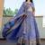 Beautiful Lavender Silk Sequins Embroidered Lehenga Choli With Dupatta