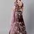 Purple & Golden Semi-Stitched Party Wear Lehenga & Unstitched Blouse with Dupatta