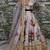 Gray Floral Digital Printed Art Silk Bridal Lehenga Choli