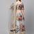 Grey & Red Printed Semi-Stitched Lehenga & Unstitched Blouse with Dupatta