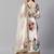 Off-White & Red Printed Semi-Stitched Lehenga & Unstitched Blouse with Dupatta