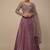 Glamorous Pink Sequins Georgette Reception Wear Lehenga Choli