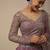 Glamorous Pink Sequins Georgette Reception Wear Lehenga Choli