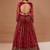Fantastic Red Zari Embroidered Organza Wedding Lehenga Choli