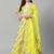 Yellow & Gold-Toned Embroidered Semi-Stitched Myntra Party Wear Lehenga & Unstitched Blouse with Dupatta