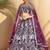 Dazzling Wine Sequins Net Engagement Wear Lehenga Choli
