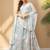 Spectacular Pista Green Sequins Net Wedding Wear Lehenga Choli
