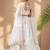 Wonderful Off-White Sequins Net Reception Wear Lehenga Choli