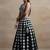 Lovely Dark Green Thread Work Georgette Festival Wear Lehenga Choli