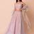 Astonishing Pink Embroidered Georgette Party Wear Lehenga Choli