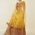 Captivating Yellow Sequins Art Silk Haldi Wear Lehenga Choli