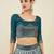 Magnetic Blue Sequins Art Silk Wedding Wear Lehenga Choli
