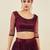 Stunning Purple Sequins Net Reception Wear Lehenga Choli With Dupatta