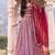 Pink Sequins Heavy Net Party Wear Lehenga Choli With Dupatta