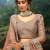 Brown Zari Worked Soft Net Wedding Wear Lehenga Choli