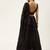 Black Embellished Sequinned Semi-Stitched Lehenga & Unstitched Blouse With Dupatta
