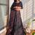 Incredible Black Sequins Georgette Party Wear Lehenga Choli