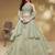 Pretty Pista Green Sequins Georgette Engagement Wear Lehenga Choli