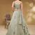 Pretty Pista Green Sequins Georgette Engagement Wear Lehenga Choli
