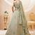Pretty Pista Green Sequins Georgette Engagement Wear Lehenga Choli